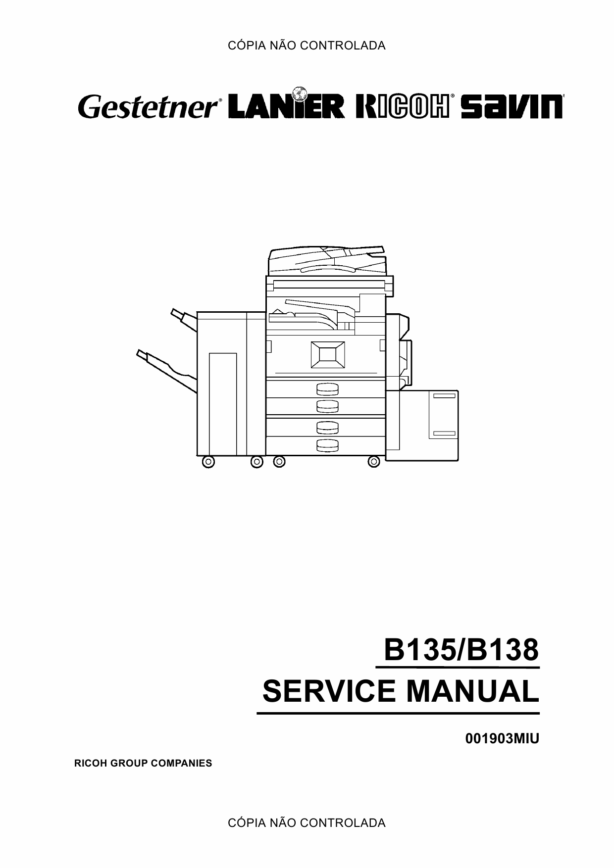 RICOH Aficio 2035e 2045e B135 B182 B138 B183 Service Manual-1